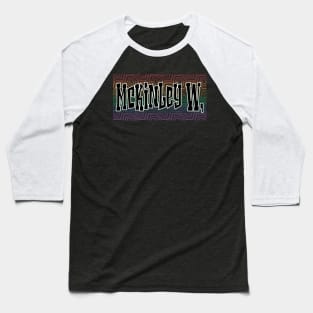 LGBTQ PRIDE USA MCKINLEY Baseball T-Shirt